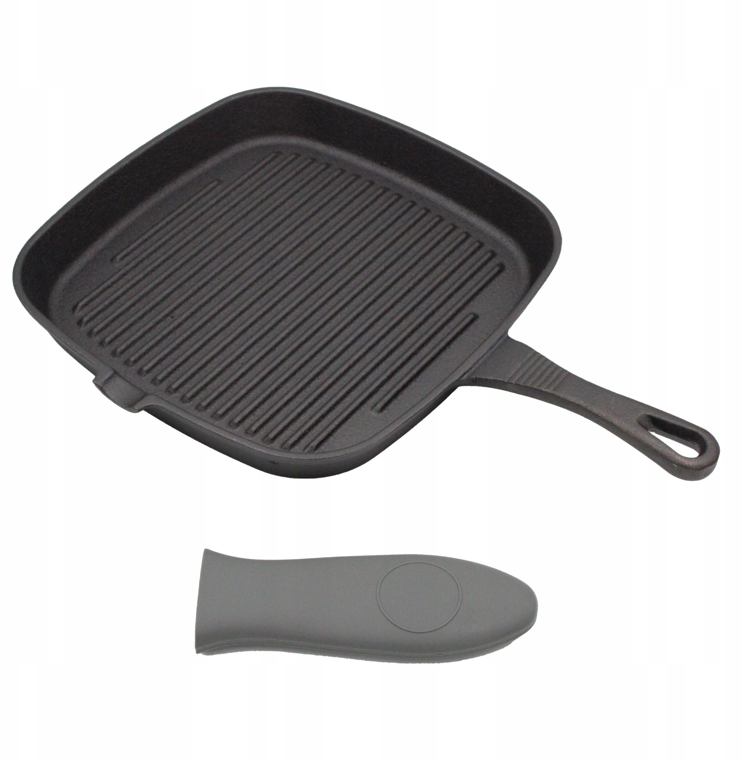 CAST IRON GRILL PAN 24X24CM BRUNBESTE