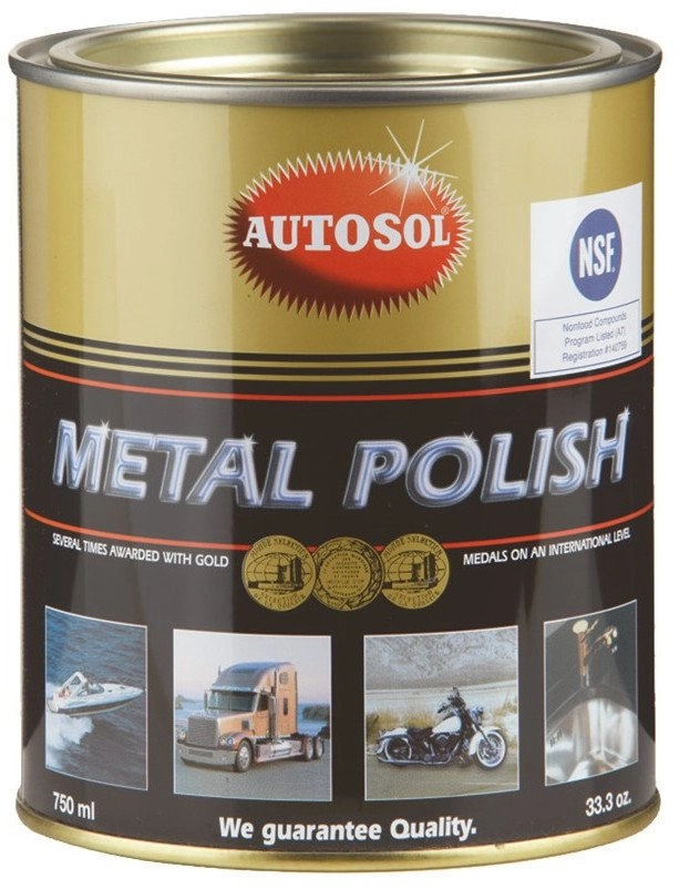 Brunox Autosol Metal Polish 750ml AUT001100