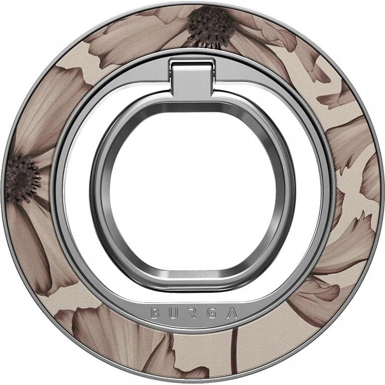 Burga Burga Magnetic Ring Holder Silver