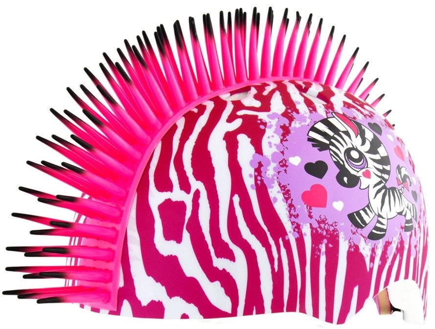 Kask dziecięcy juniorski RASKULLZ ZEBRA MOHAWK