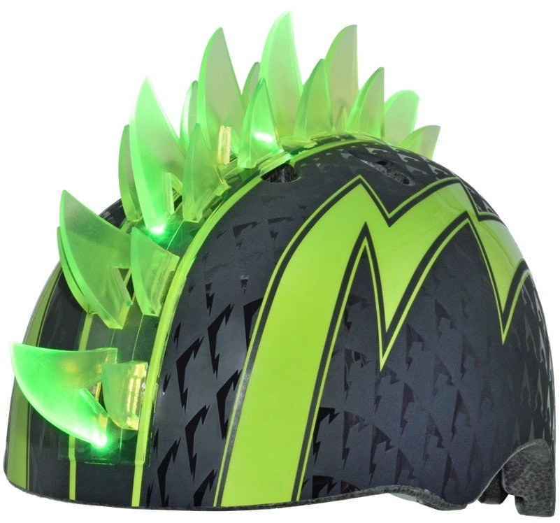 Kask dziecięcy juniorski RASKULLZ BOLT LED