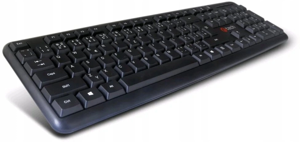 C-TECH KB-102/PS/2/CZ-SK layout/Černá KB-102-BL 8595729901162