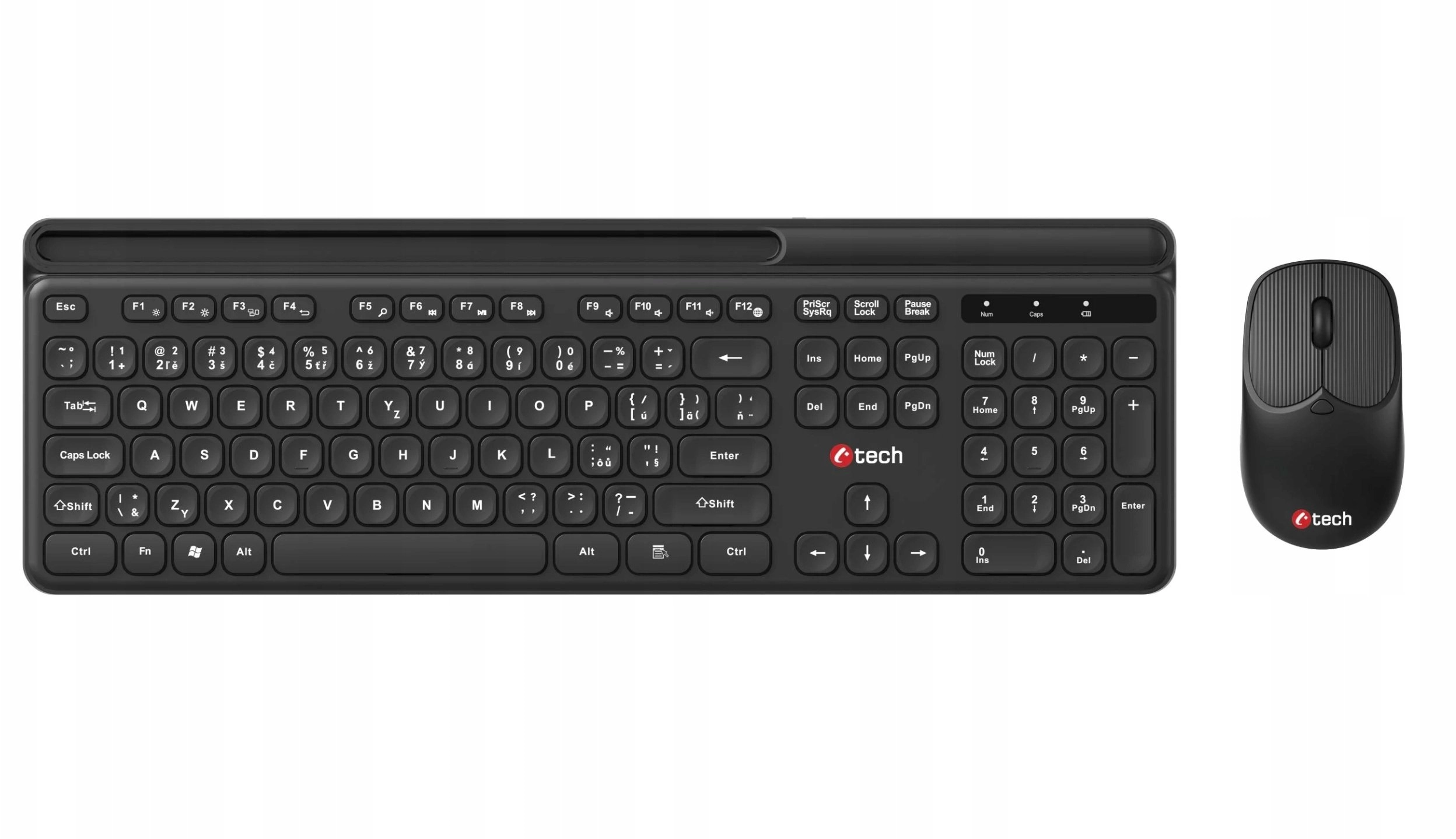C-TECH Quallis WLKMC-05 keyboard wireless combo