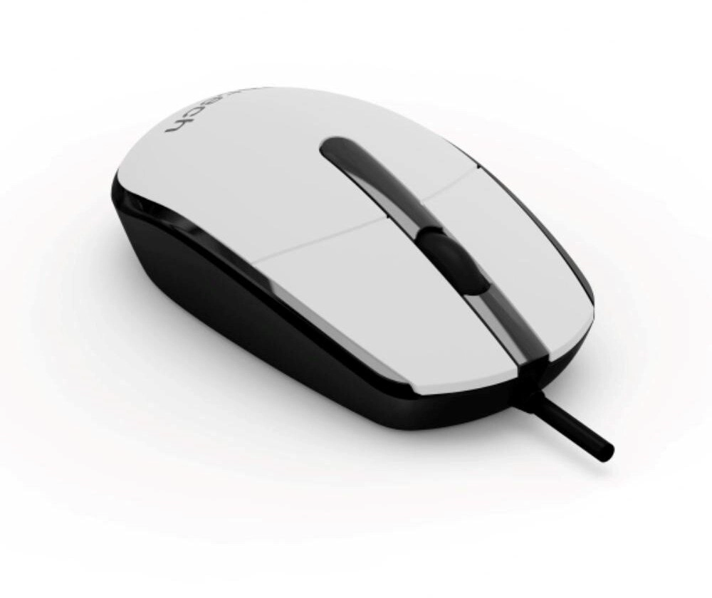 Mouse C-TECH WM-10  black and white