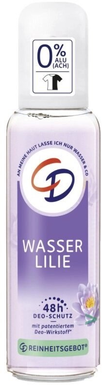 CD CD Deodorant in a glass