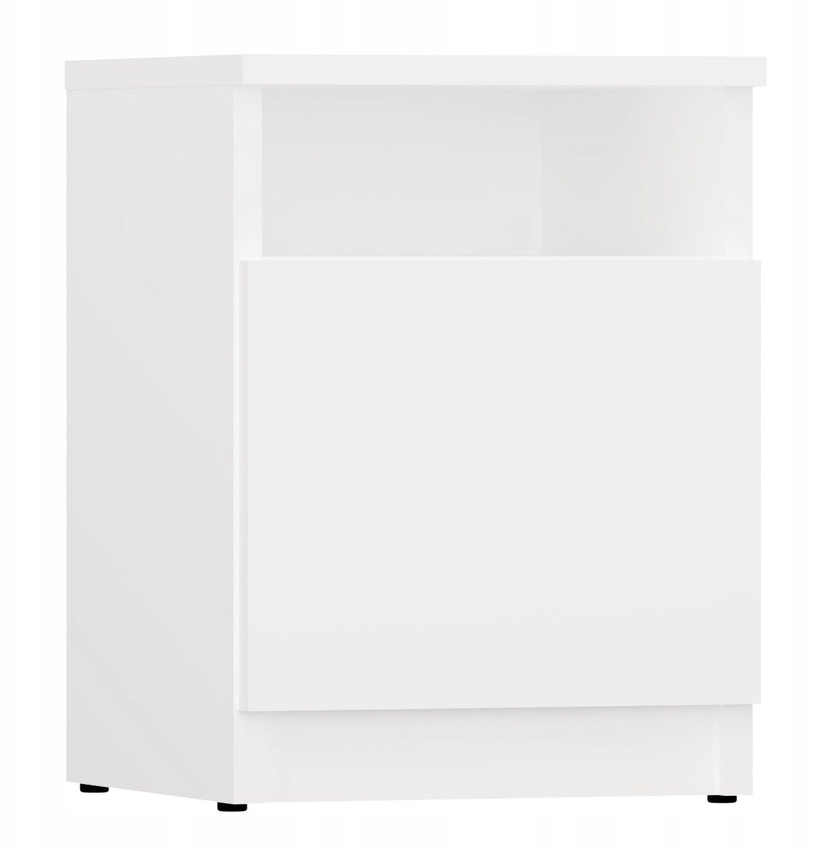 GALAX 30/1D WHITE BEDSIDE TABLE M-MP-SN-GLX-30/1D-BIA