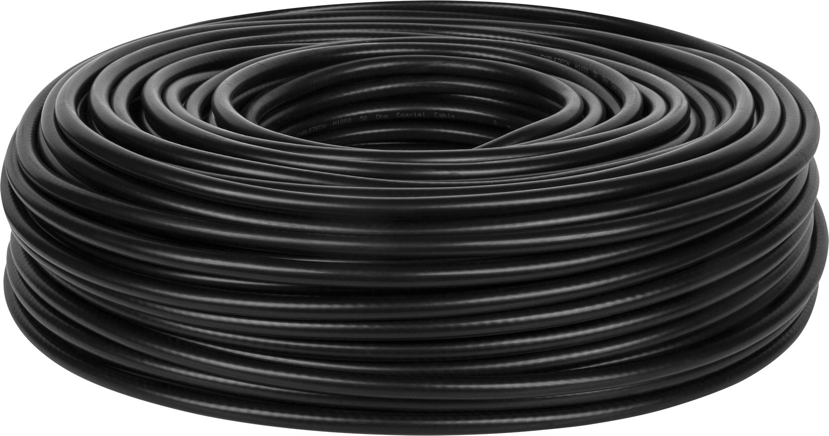 H1000 coaxial cable 100m black KAB0040