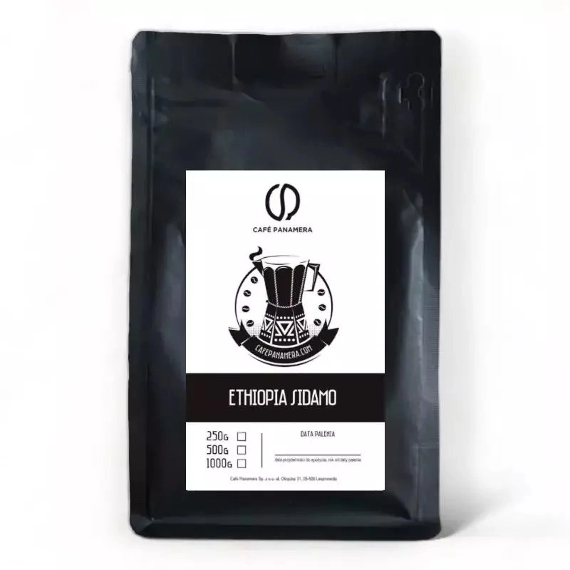 Cafe Panamera Ethiopia Sidamo coffee beans