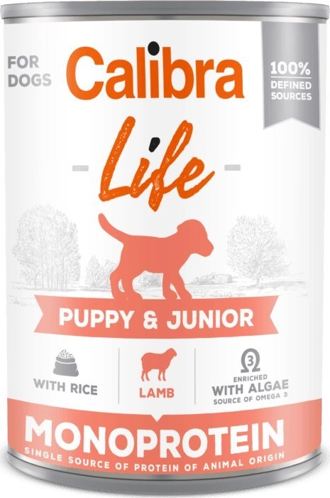 CALIBRA Dog Life PuppyJunior Lamb  rice