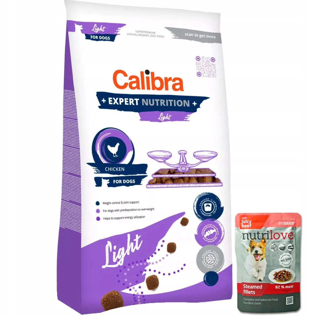 CALIBRA Dog Expert Nutrition Light -