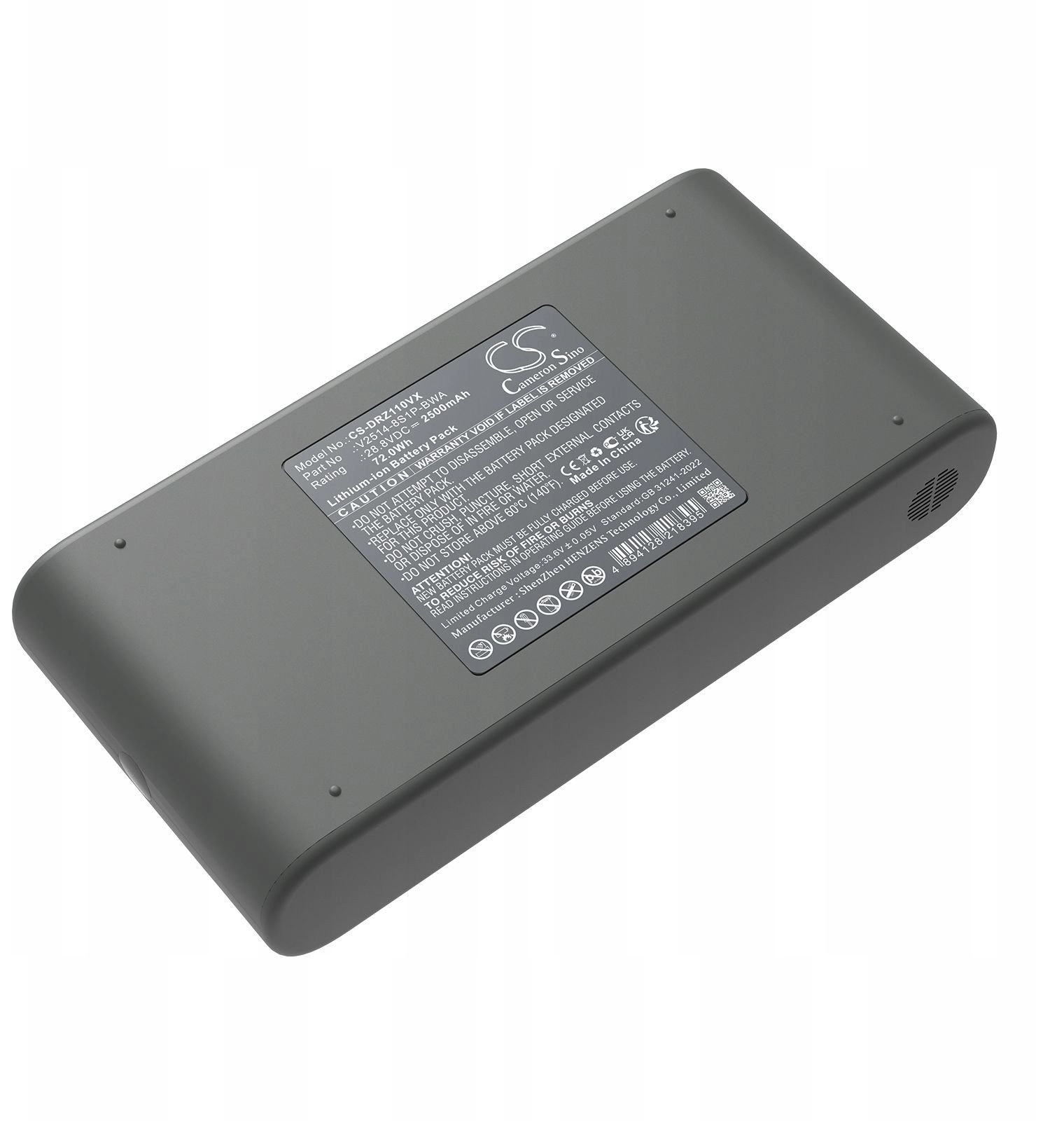 Rechargeable Battery Type V2514-8s1p-bwa For Dreame