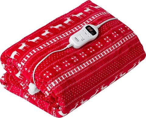 Camry Electric Heating Throw-Blanket with Timer