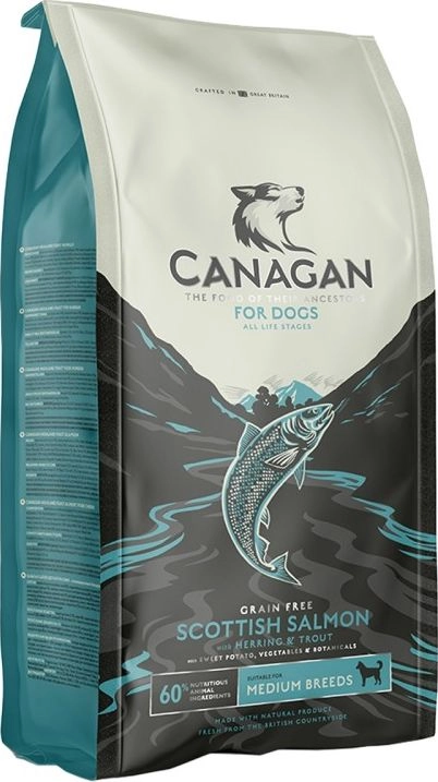 Canagan Scottish salmon for medium and