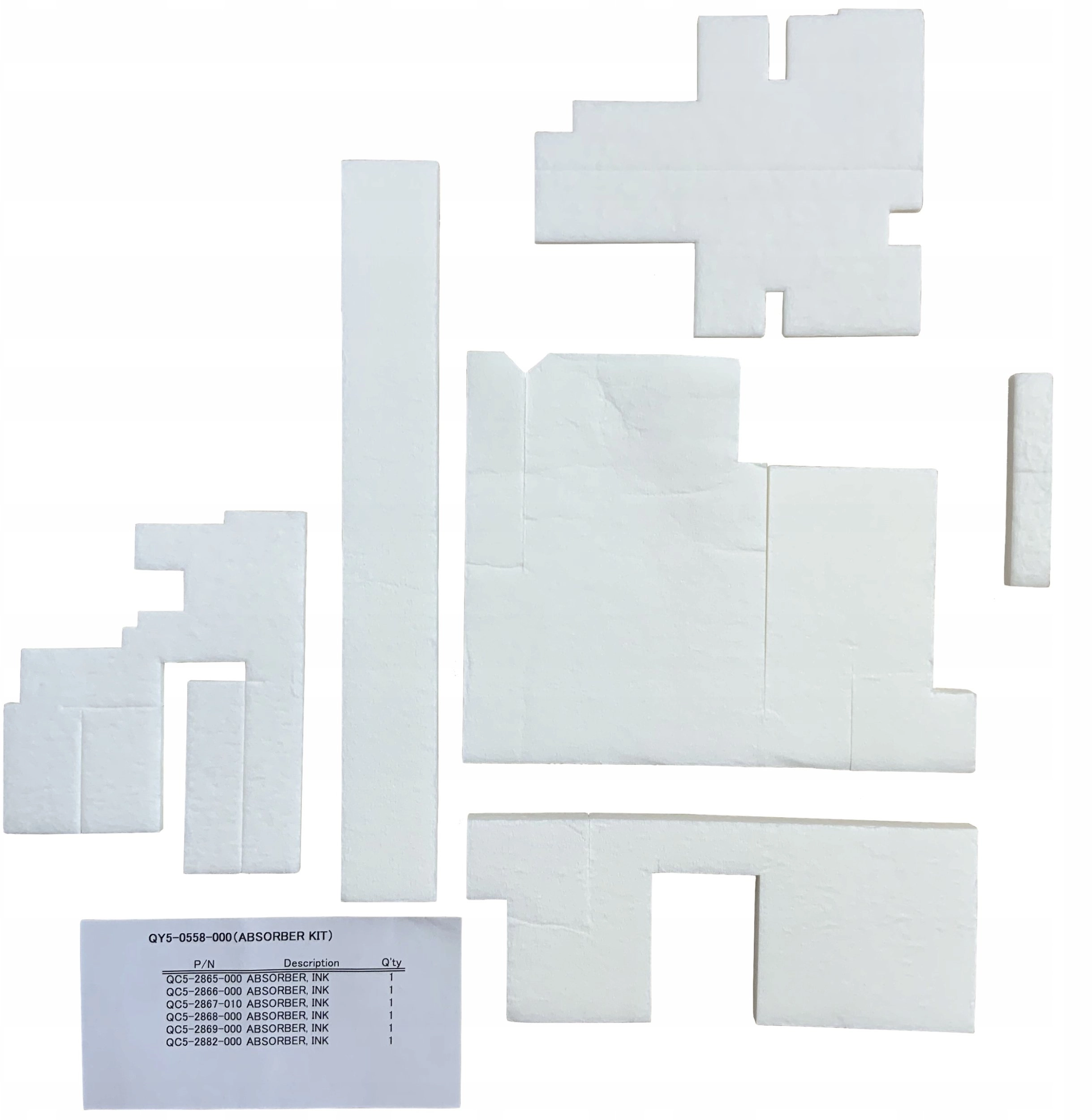 Canon Absorber Kit laptop memory QY5-0558-000