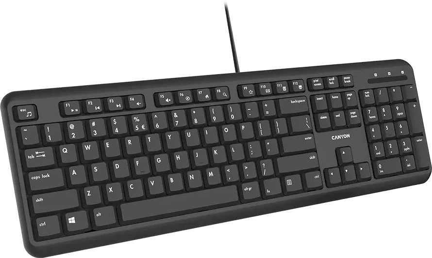 CANYON HKB-20 EN Velvet Keyboard Wired
