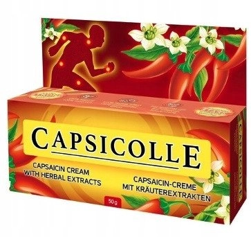 Capsicolle Krem z naturalną kapsaicyną 50g