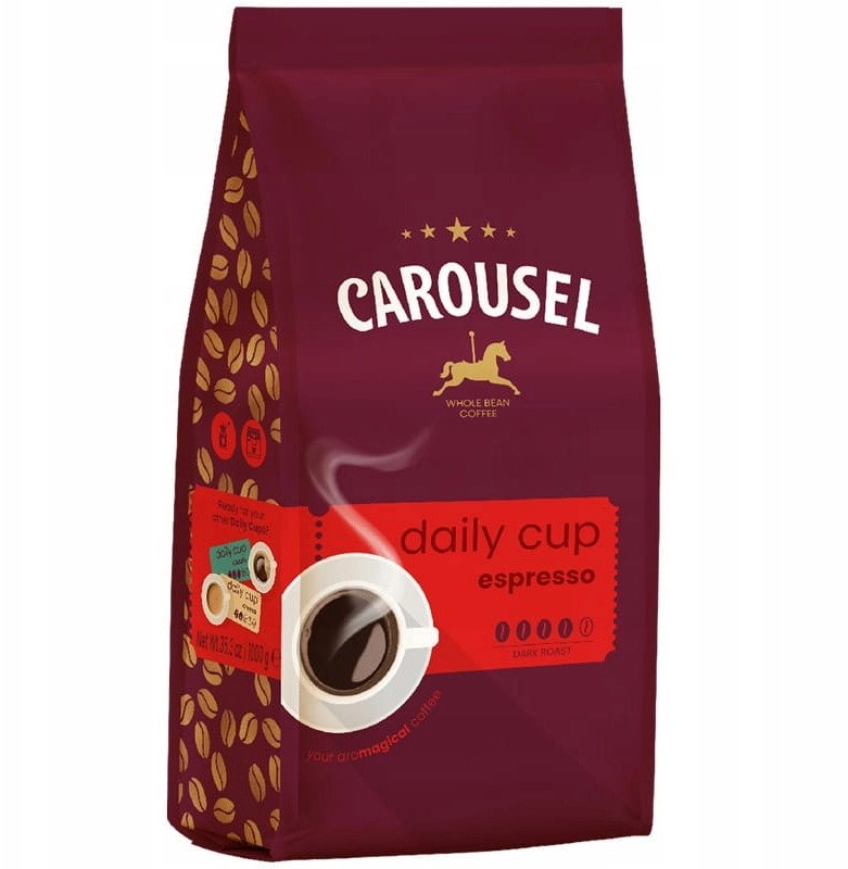 Carousel Daily Cup Espresso 1kg Ziarnista