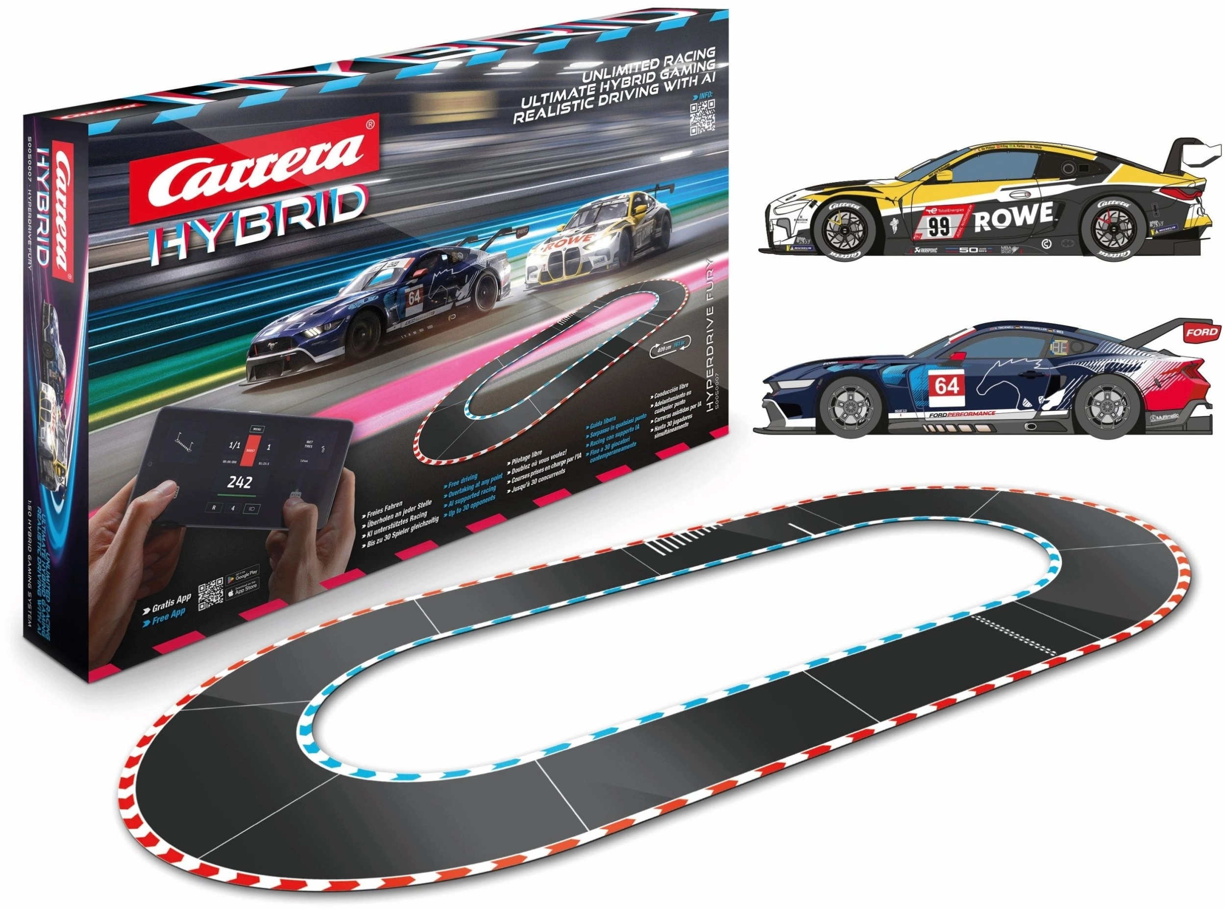 Carrera HYBRID HyperDrive Fury (1:50) 50050007