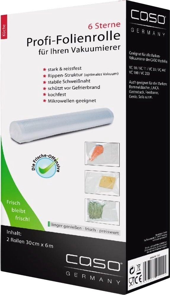 Caso Foil rolls 01222 2 units