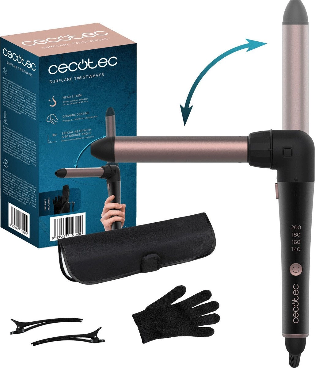 Cecotec SurfCare TwistWaves Hair curl A01_EU01_100003