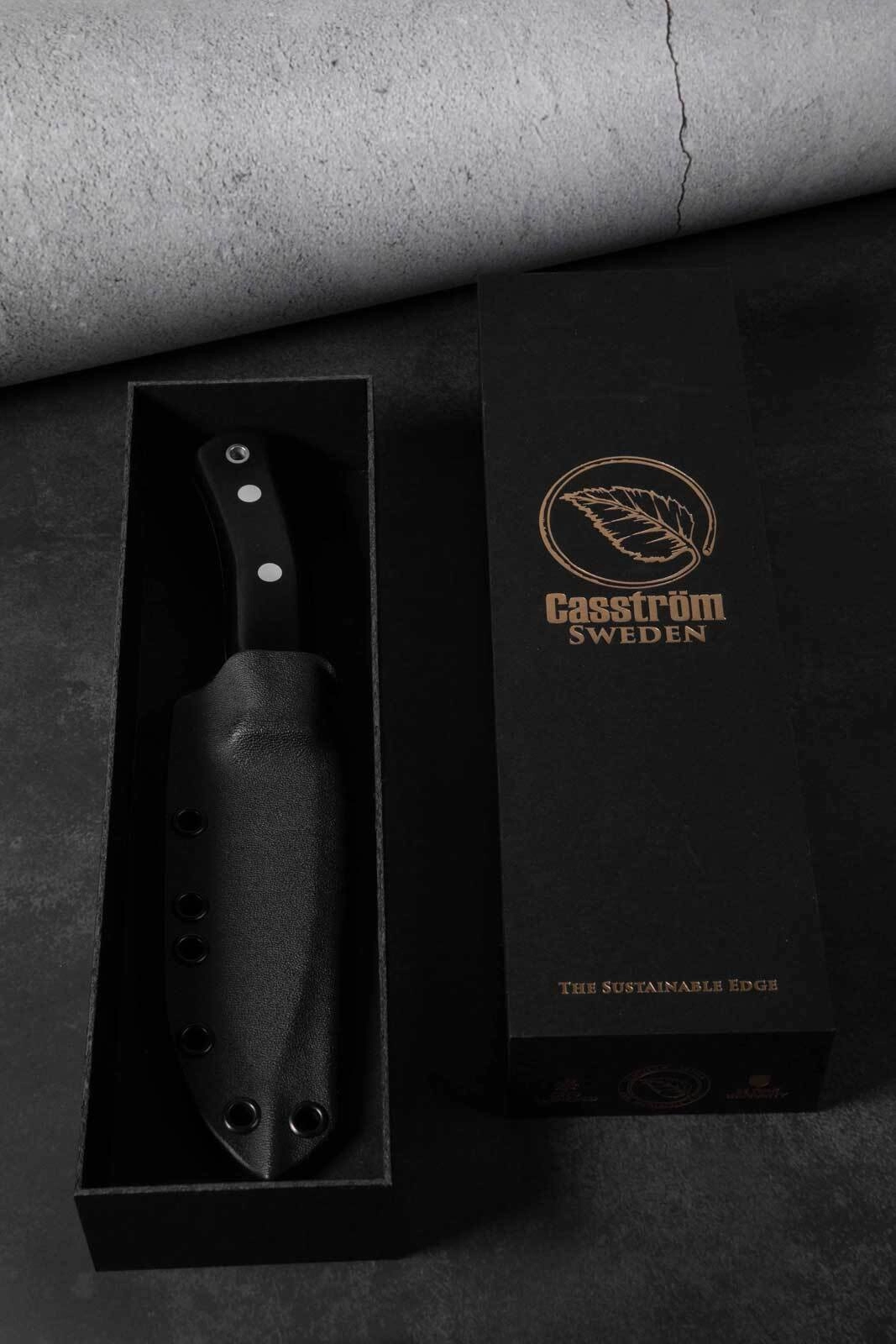 Casström No.10 SFK Black Micarta