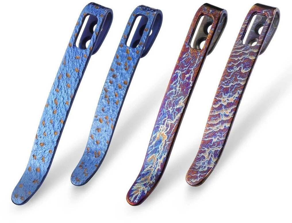 CIVIVI Titanium Clips 4 pcs. 50/55