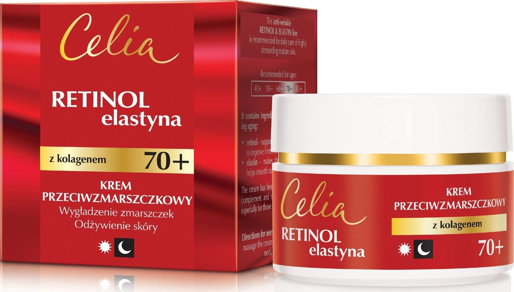 Celia Retinol Elastin Anti-wrinkle cream with