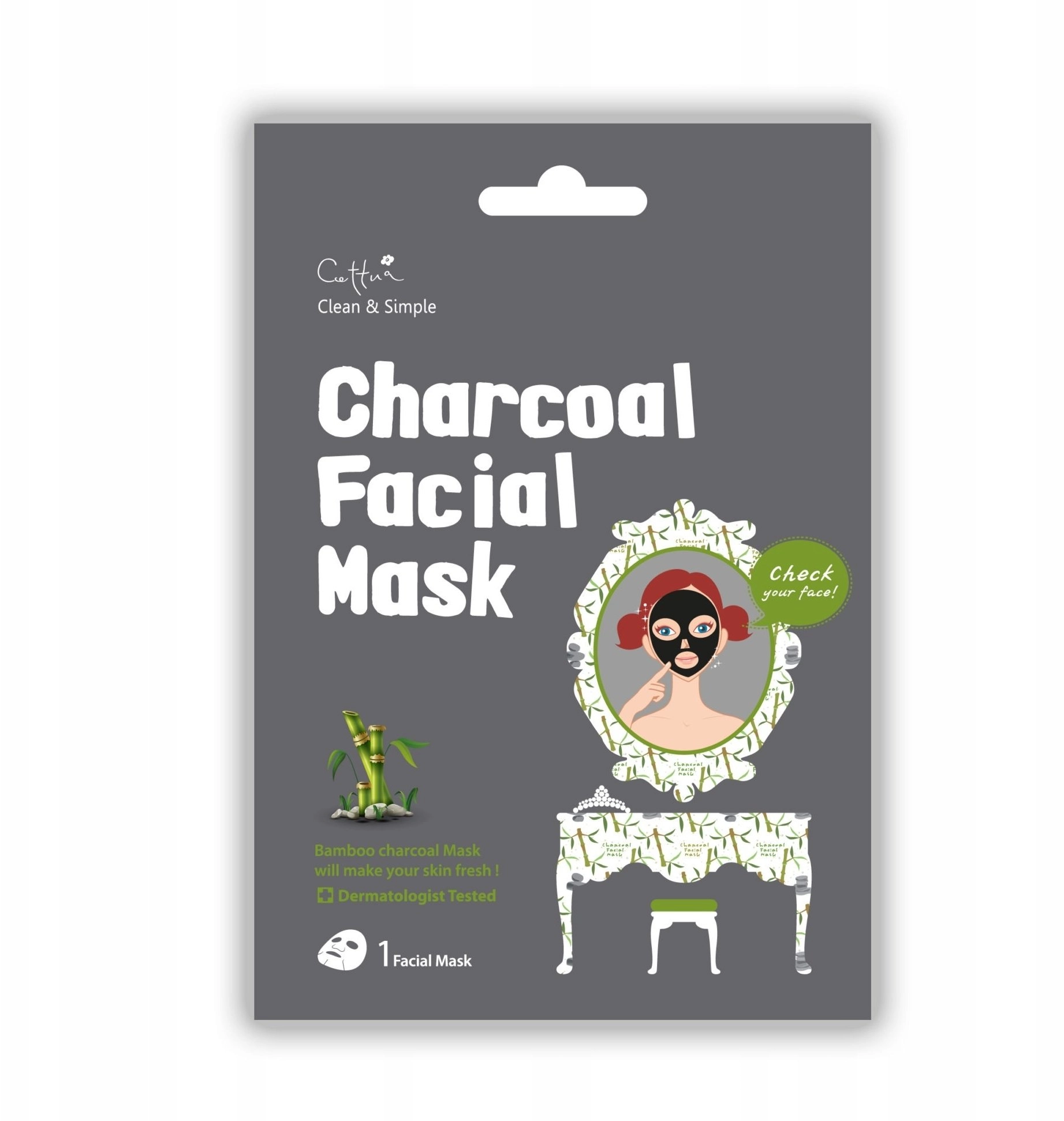 Cettua Cettua Cettua Charcoal Eliminates Impurities