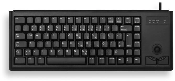CHERRY G84-4400  USB keyboard Black G84-4400LUBBE-2
