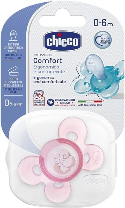 Chicco Physio Comfort silicone pacifier 0-6m