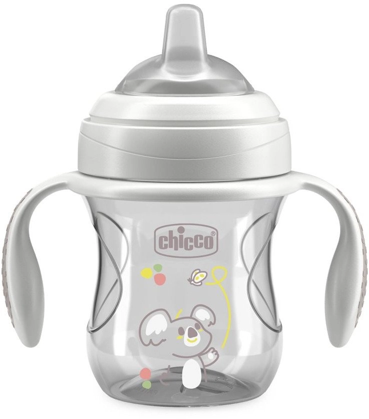 CHICCO-691135-FIRST TRAINING MUG WITH SOFT SPOUT