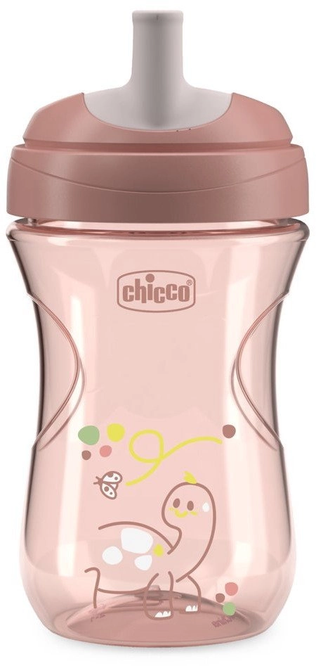 CHICCO-694115-SILVER MUG WITH S-SHAPED SPOUT 8058664180653