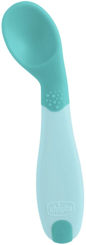 CHICCO-1610025-FIRST SPOON BLUE 8M+ 8058664179398 CHI000666