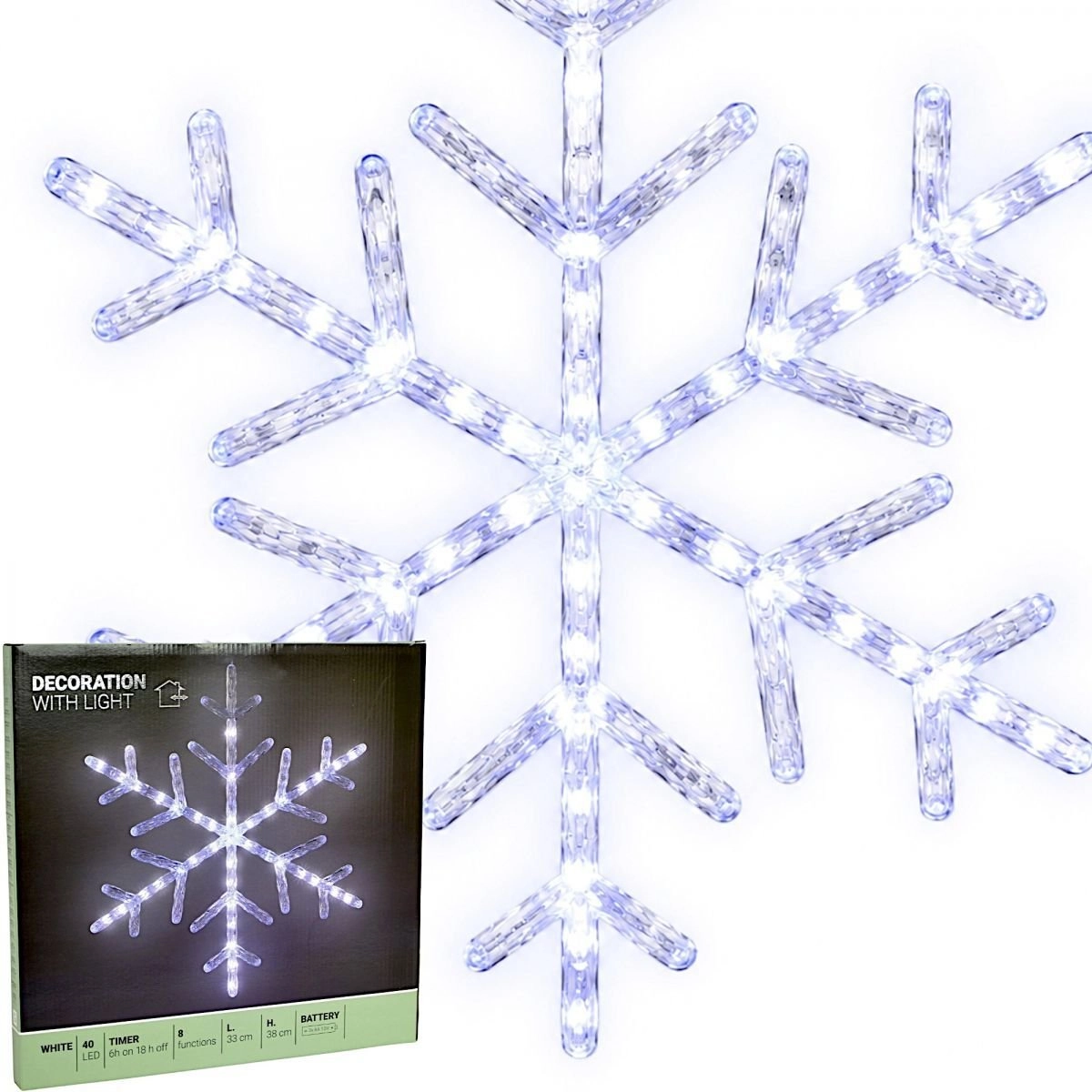 Christmas decoration Christmas decoration SNOWFLAKE DECORATIVE