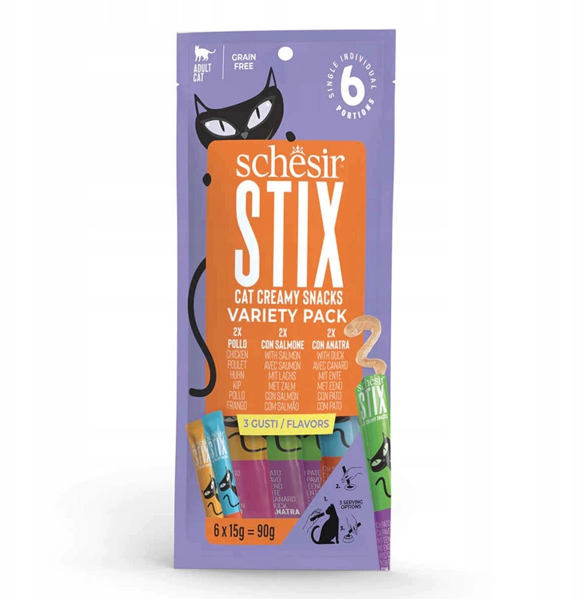 Stix multipack  przysmak  dla kota  kurczak/kaczka/�oso�
