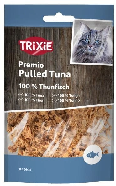 Churu Premio Pulled Tuna treat for