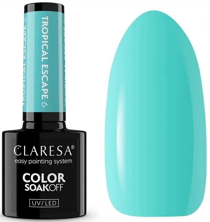 CLARESA Lakier hybrydowy Tropical Escape 6