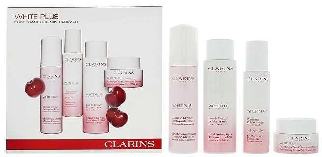 Clarins Set Clarins: White Plus Hydrating