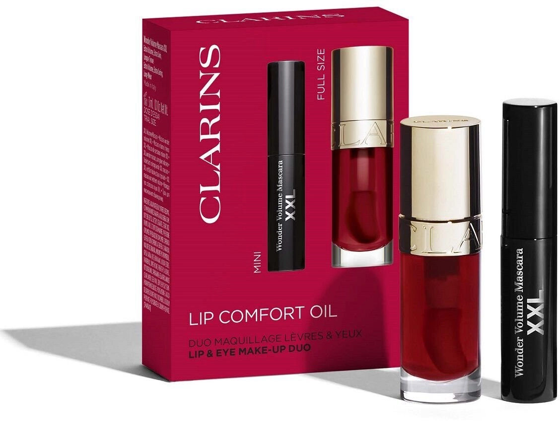CLARINS SET (LIP COMFORT OIL TEINT