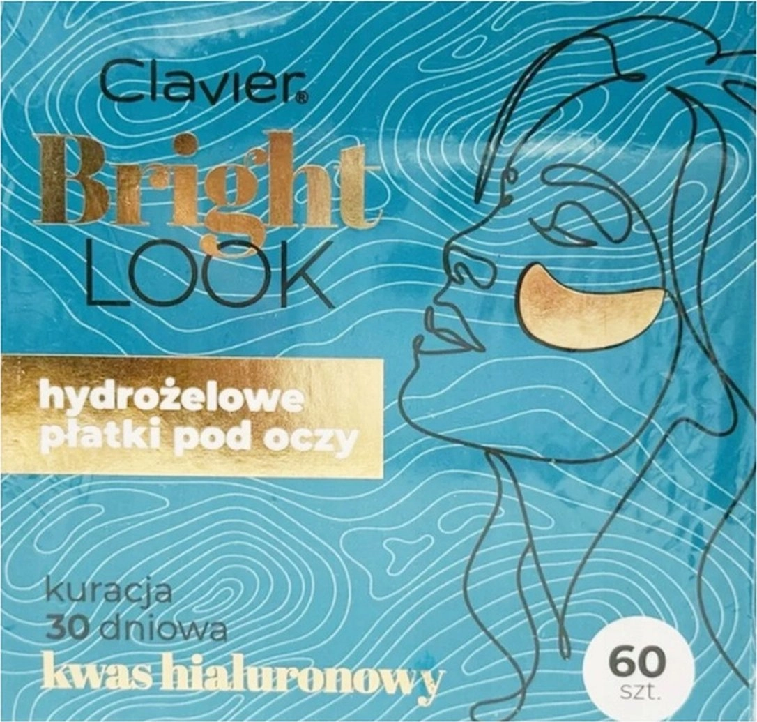 CLAVIER_Bright Look Hyaluronic Acid żelowe nawilżające