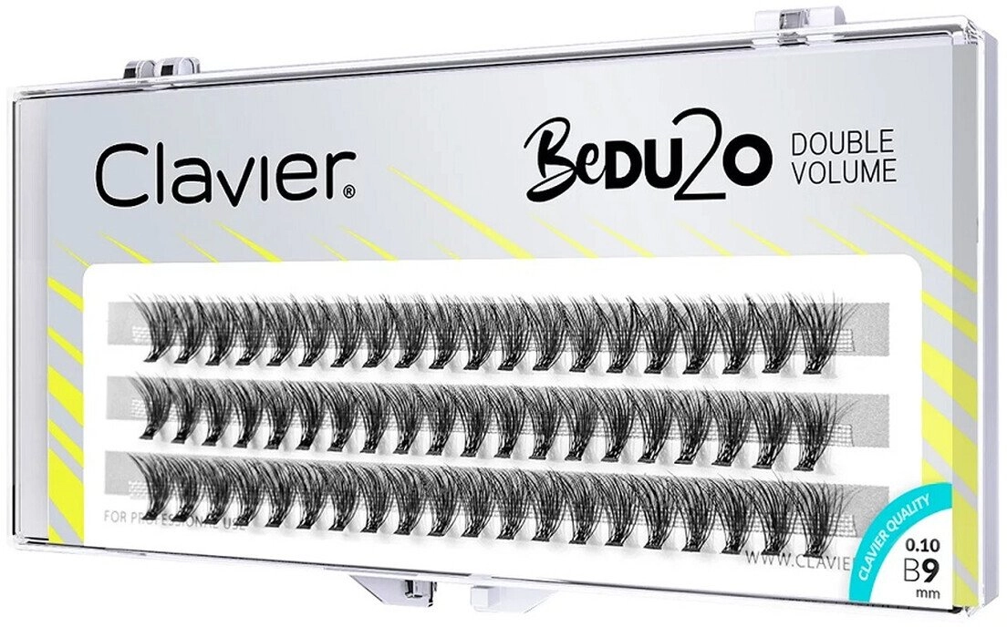 CLAVIER_BeDU2O Double Volume eyelashes 9mm 15822426