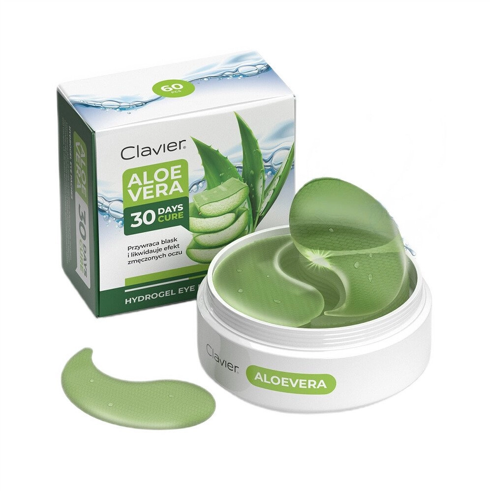 CLAVIER_Bright Look Aloe Vera eye patches