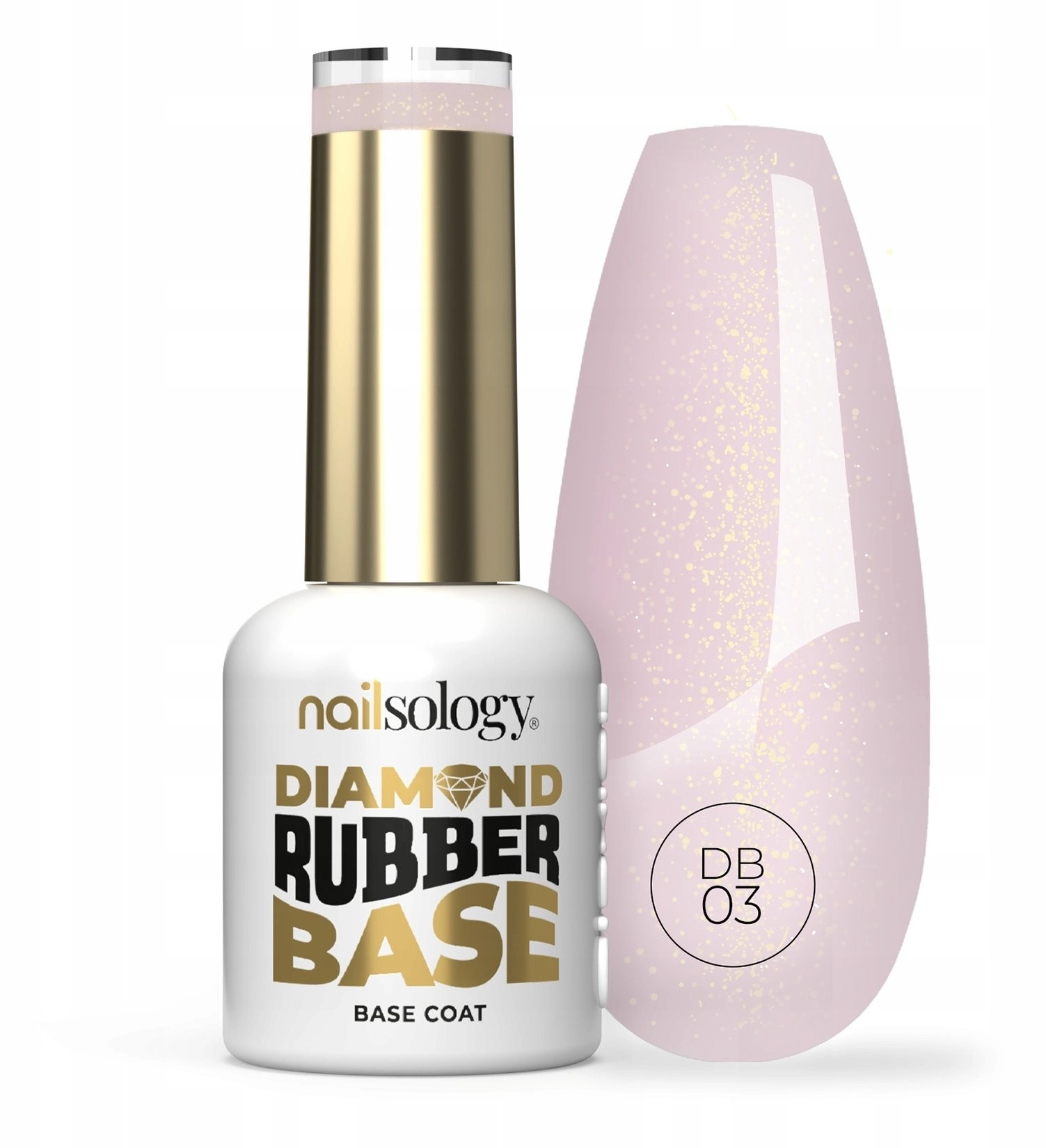 CLAVIER_Nailsology Diamond Ruber Base hybrid rubber