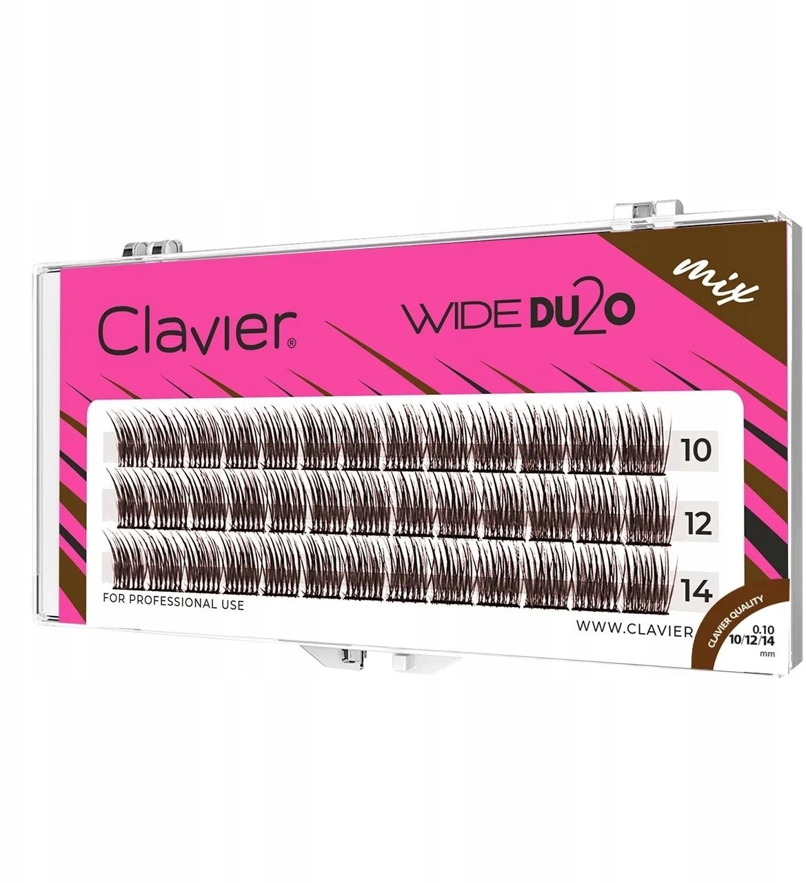 CLAVIER_Wide Du2o tufts row C twist