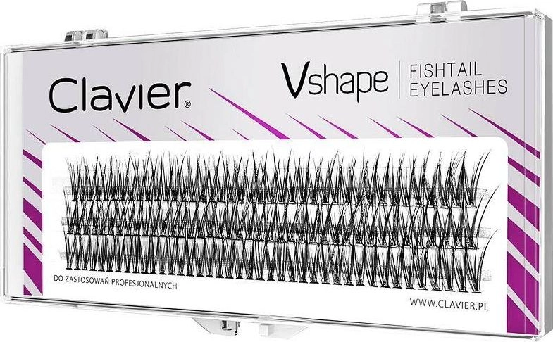 Clavier CLAVIER_Vshape kępki rzęs 10mm 5907465652834