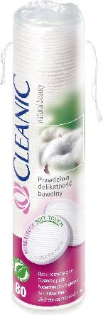 Cleanic Pure Effect cosmetic pads Round