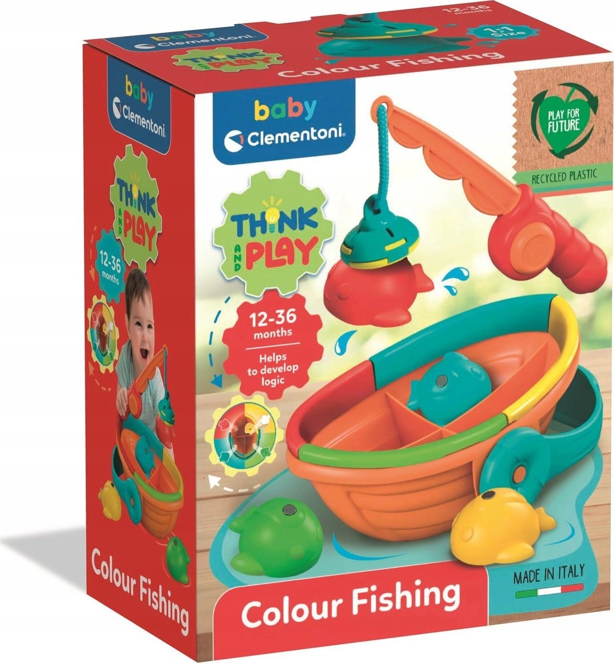 CLE BABY fishing rod puzzle toy