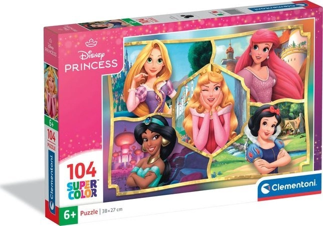 CLE puzzle 104 SuperKolor Princess 25057