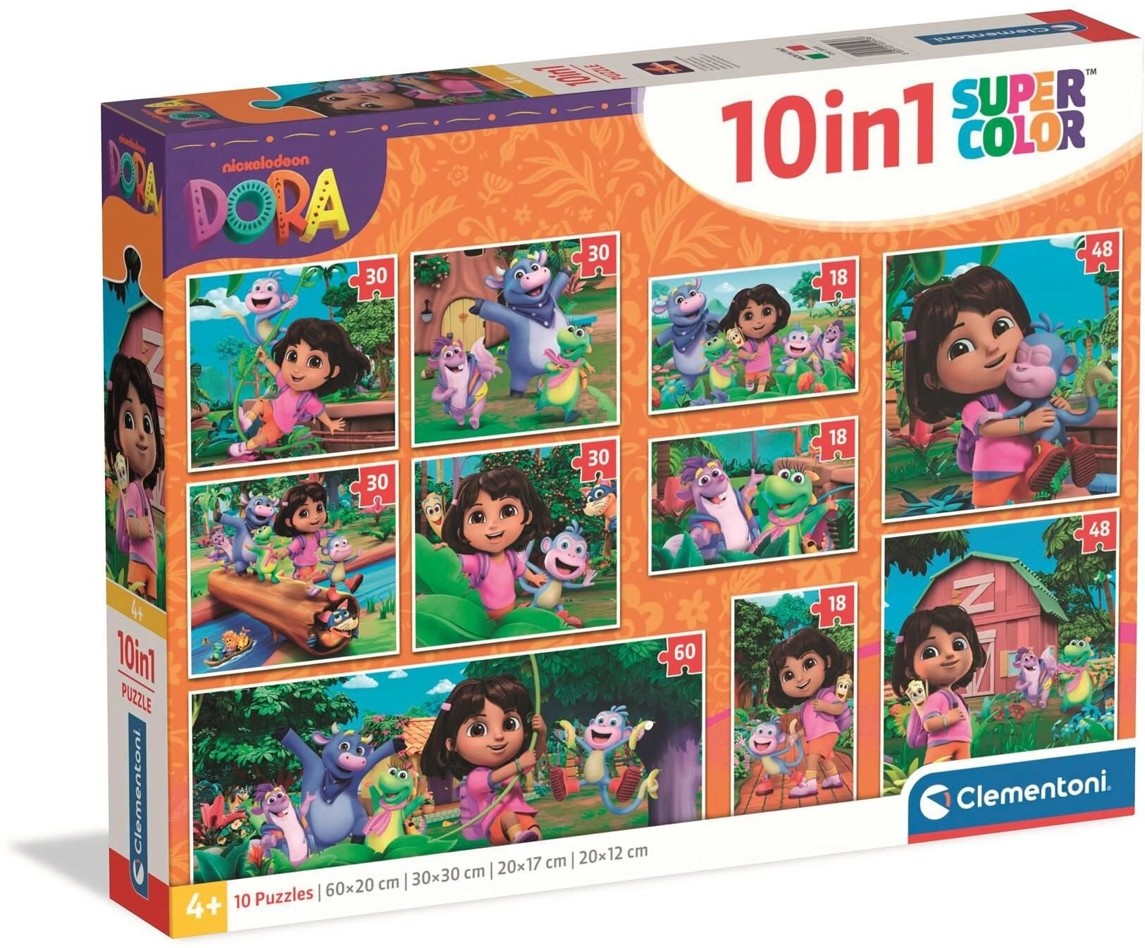 CLE puzzle 10w1 SuperKolor Dora The