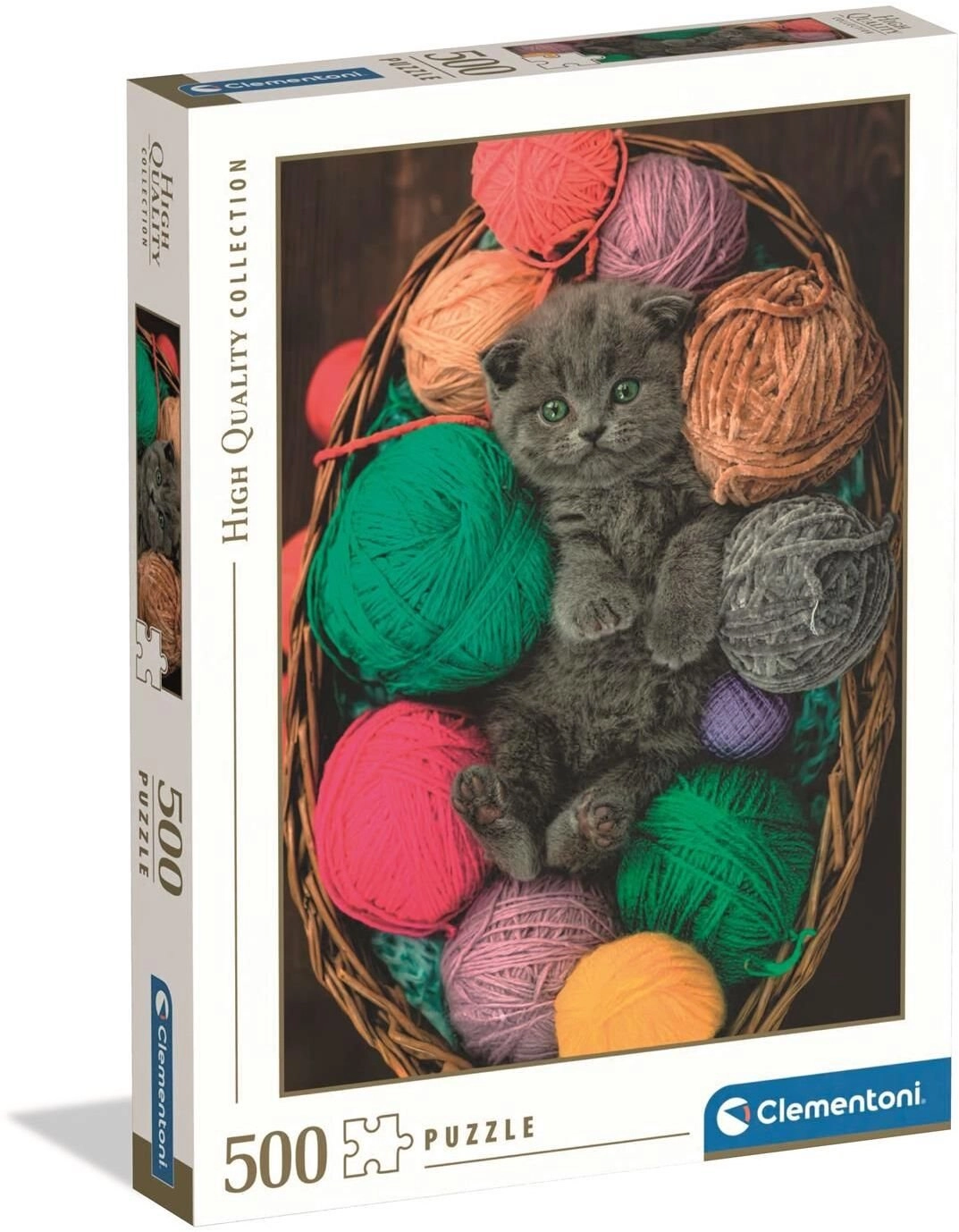 CLE puzzle 500 HQ Fluffy Kitten